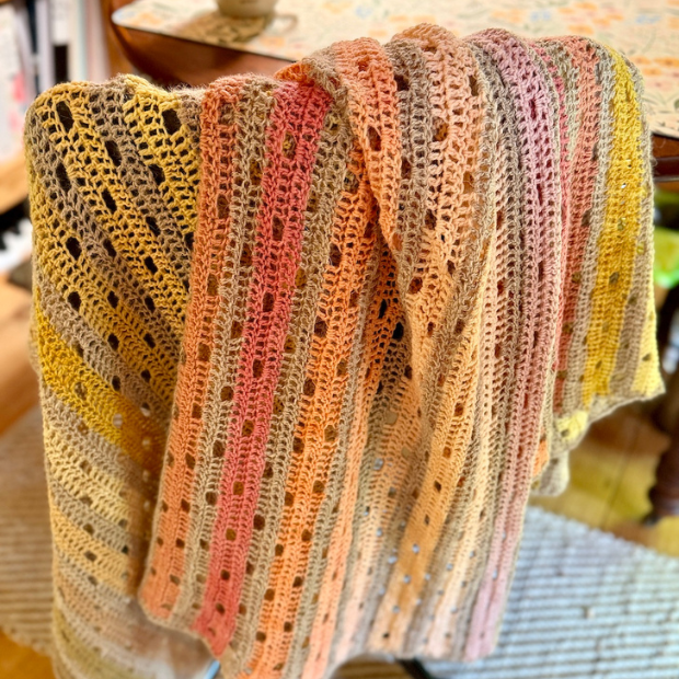 crochet summer blanket pattern