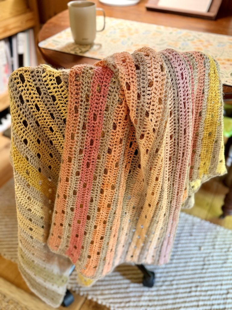 Free Crochet Summer Blanket Pattern For Beginners